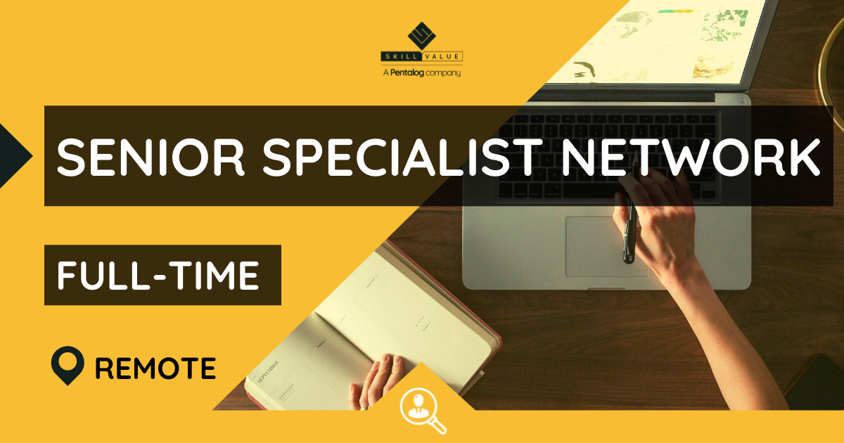 Senior Specialist Network DDI – Full-Time – Remote